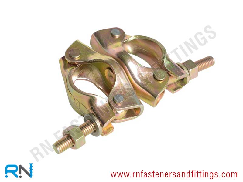Pressed Swivel Coupler, 48 x 48 mm - HDG, BZP