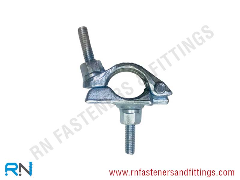 EN 74-1 British half Coupler, 48 mm - HDG, BZP