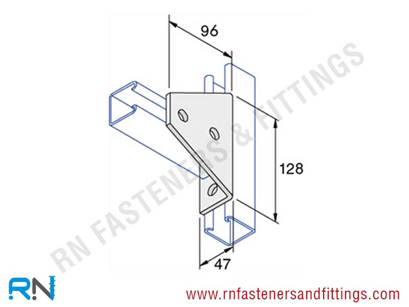 Corner Bracket Wide Base