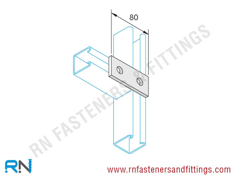 2 Hole Straight Mending Plate