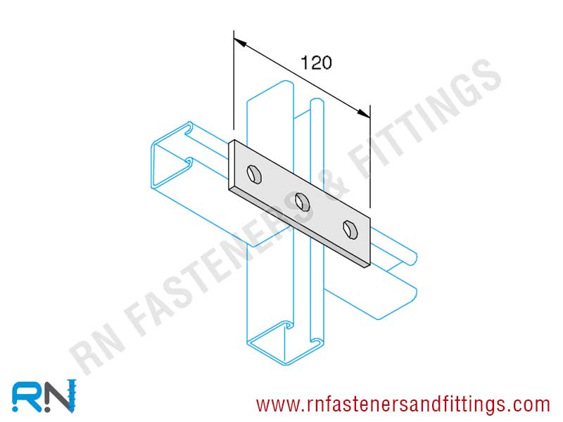 3 Hole Straight Mending Plate