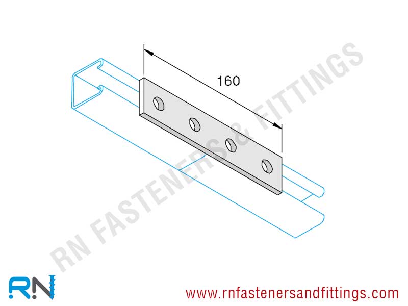 4 Hole Straight Mending Plate