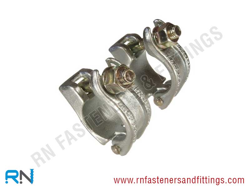 EN 74-1 German Swivel Coupler, 60 x 48 mm - HDG, BZP