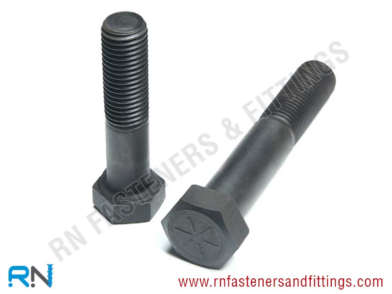 Black Finish Hex Bolts