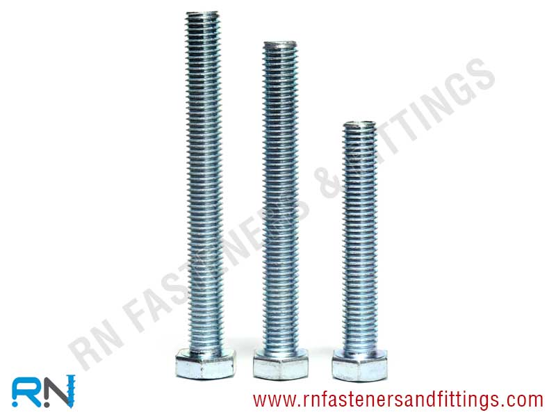Galvanized Carbon Steel Stainless Hex Bolts
