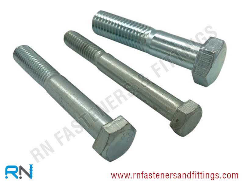 Grade 8.8 Zinc Plated Carbon Steel Hex