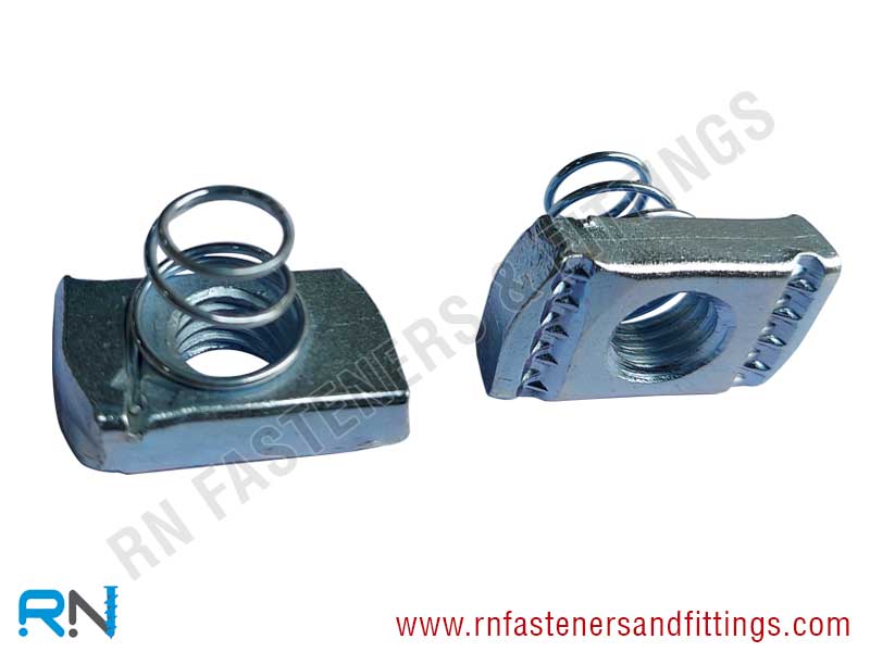 Short Spring Channel Nut