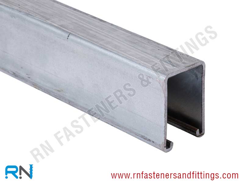 Strut Channel - Solid 40 x 60 manufacturers exporters distributors in India Ludhiana