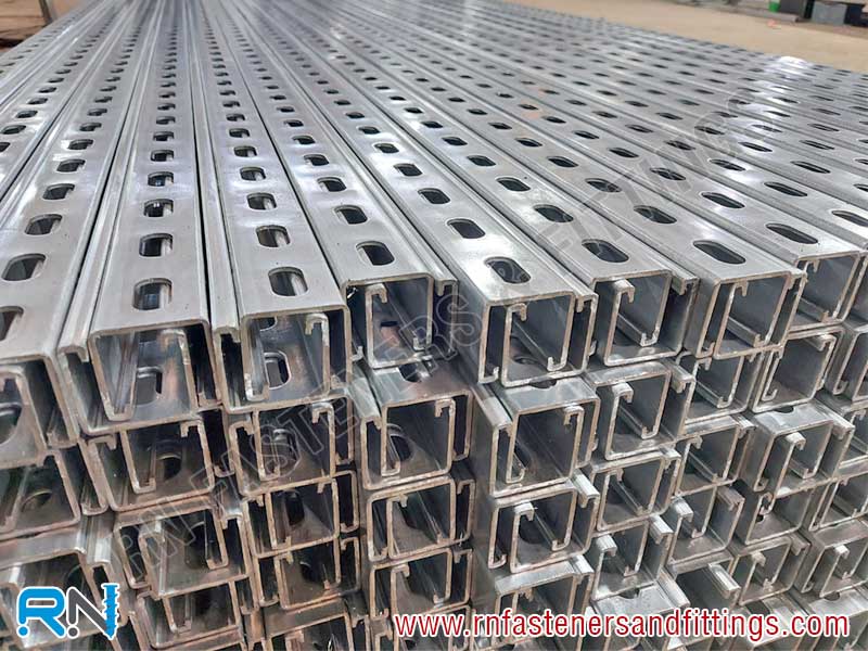 Strut Slotted Channel manufacturers exporters distributors in India Ludhiana