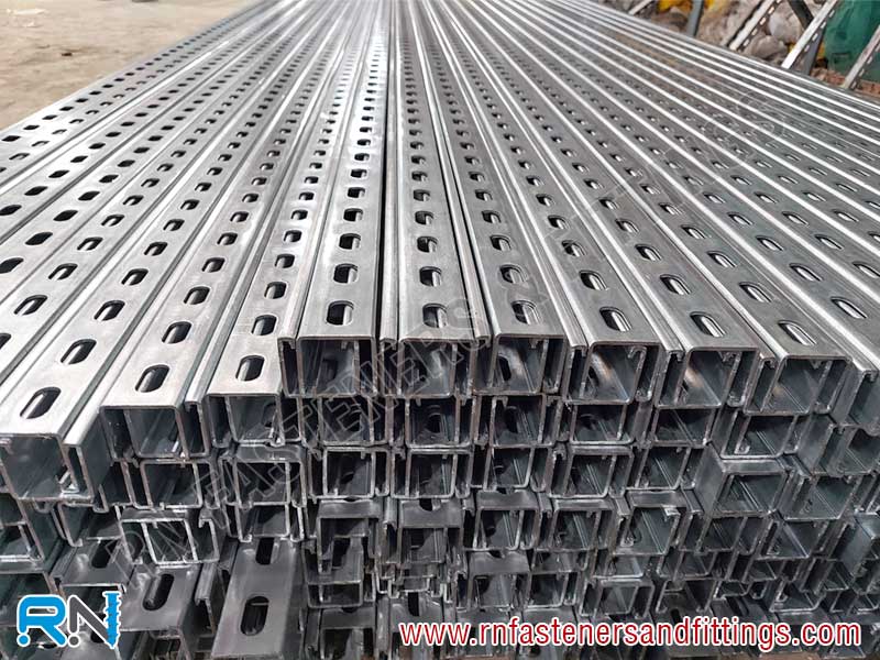 Slotted Strut Channel manufacturers exporters distributors in India Ludhiana