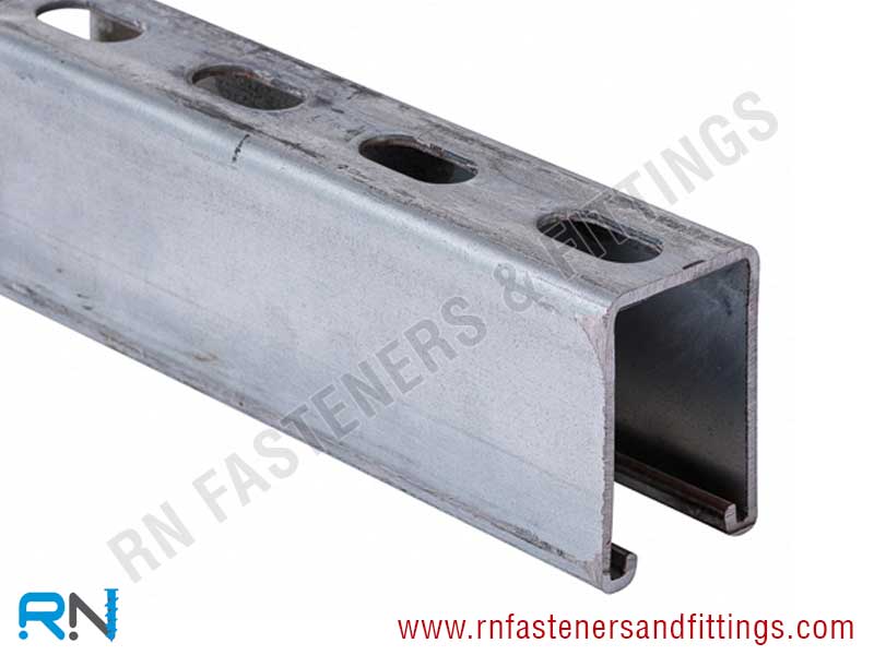 Strut Channel - Slotted 40 x 60 manufacturers exporters distributors in India Ludhiana